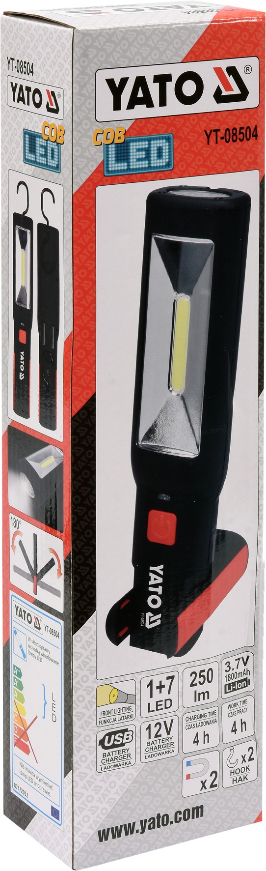 Lampa warsztatowa 3W COB LED