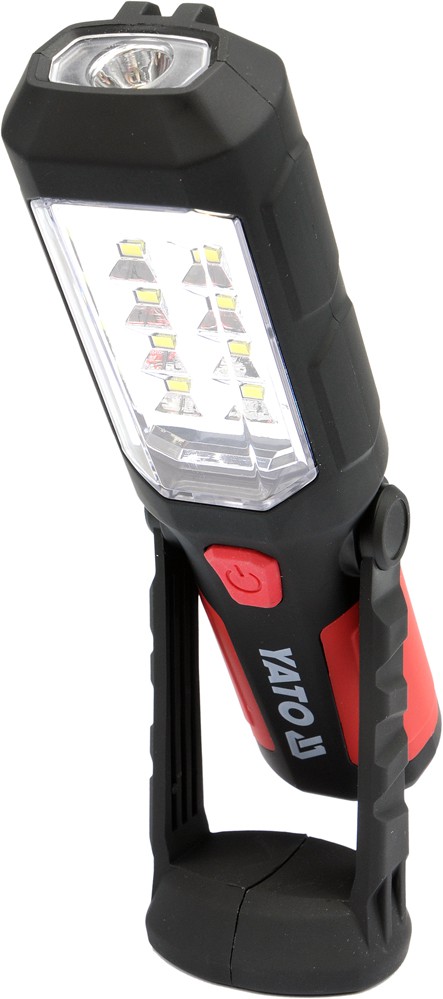 Latarka warsztatowa 2W1 LED magnet 3XAA