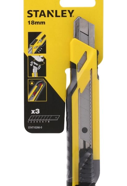Nóż plastikowy z 3 ostrzami TPR 18mm