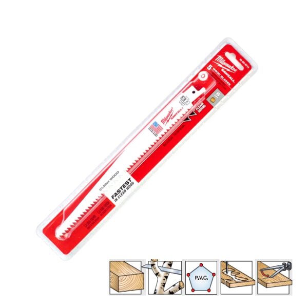 Brzeszczot do piły szablastej 230*6 torch 5szt