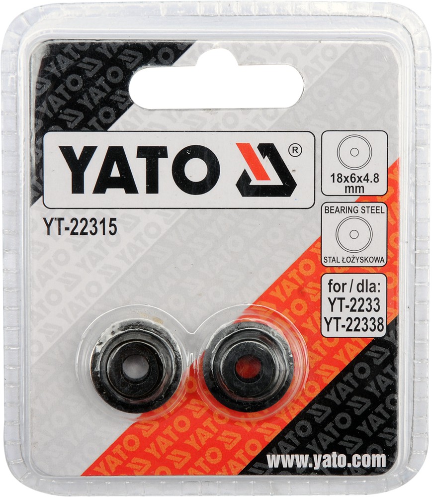 Kółka tnące do obcinaka YT-22338 YT-2233 /2szt/