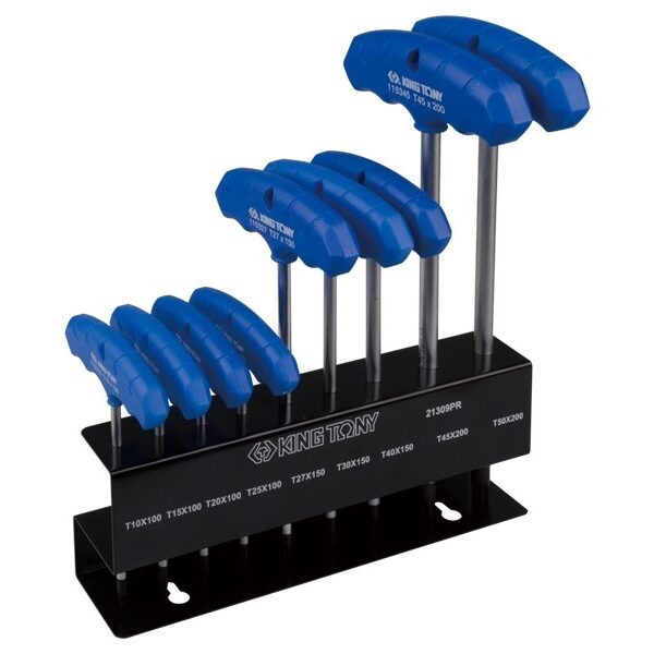 Zestaw imbusów 9 SZT.1153 torx T10- T50mm, z uchwyt T stojak