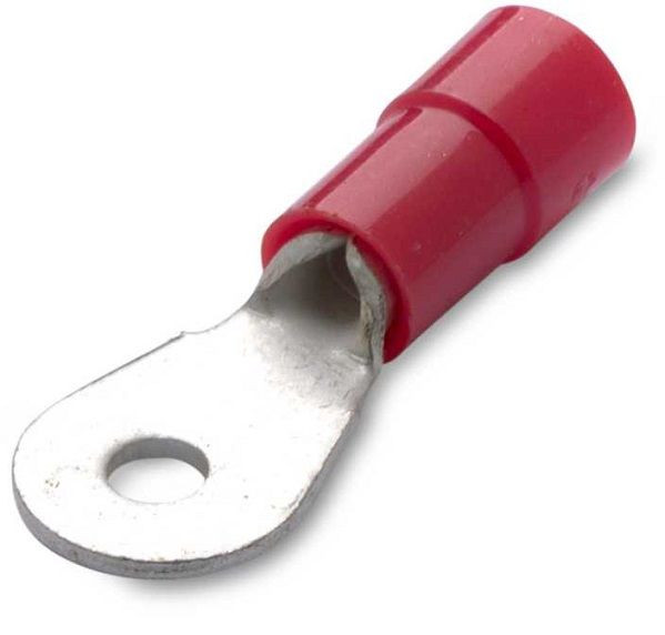 Końcówka oczkowa izolowana 1.5/6 (10szt.)ZAKRES 0.25-1.5MM2