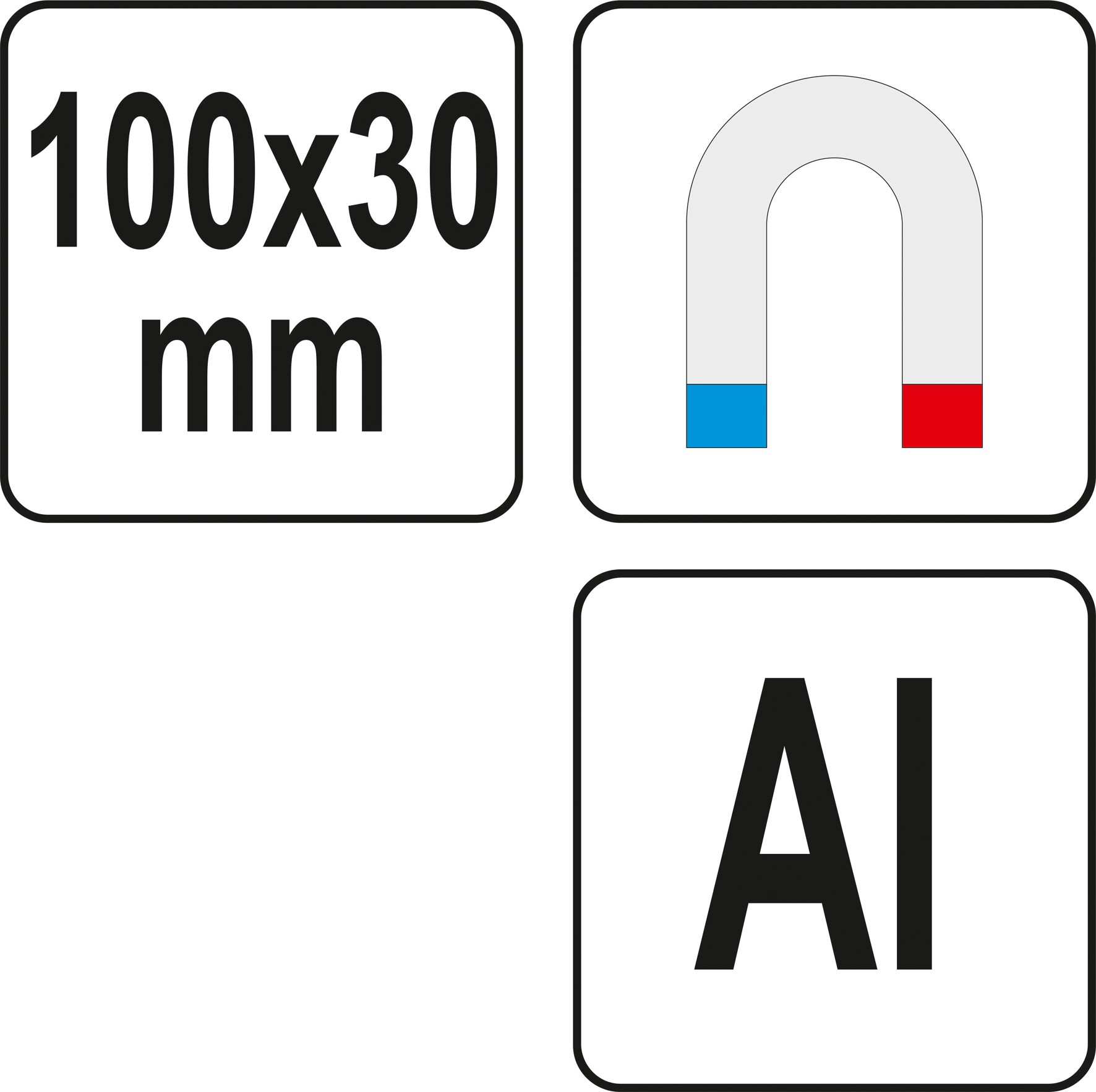 Szczęki wymienne miękkie do imadła 100mm