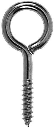 Wkręty oczkowe ocynkowane 3.2*16*8mm