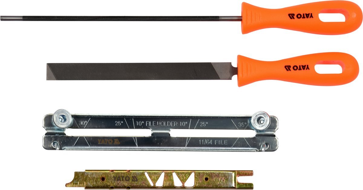 Zestaw do ostrzenia łańcucha 4.5mm 4szt