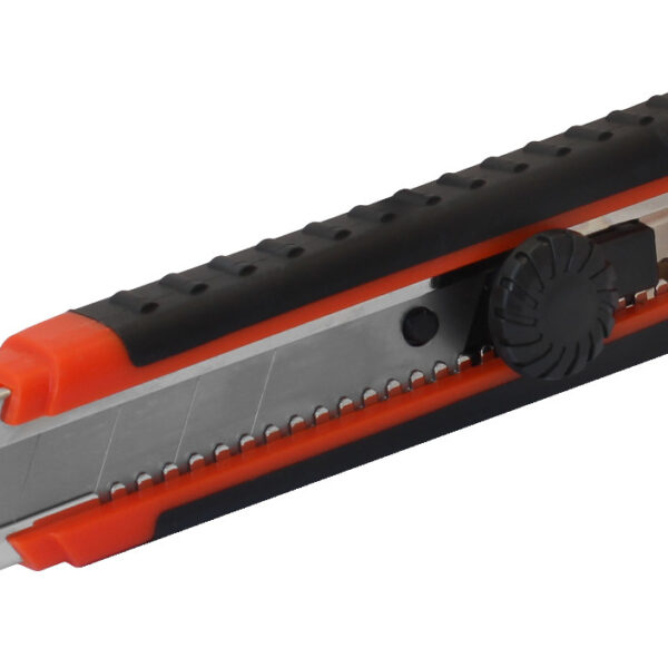Nóż z ostrzem łamanym 25mm rubber