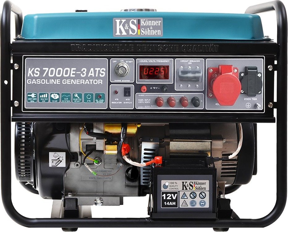 Agregat benzynowy 3F 5,5 KW ATS