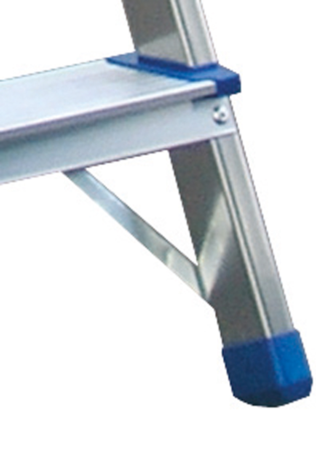 Drabina aluminiowa wolnostojąca 226cm 6 stopni + podest