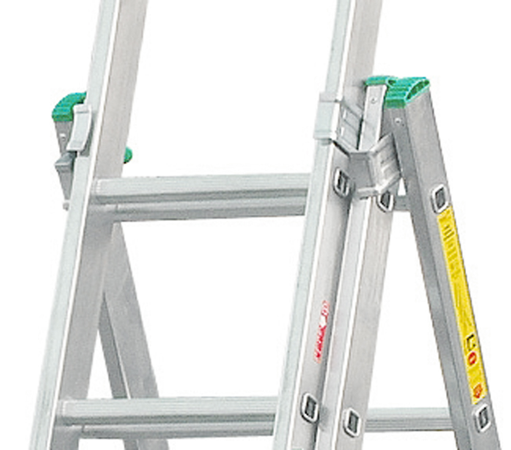 Drabina aluminiowa 3-ELEMENTOWA 1010cm 15+15+15 szczebli