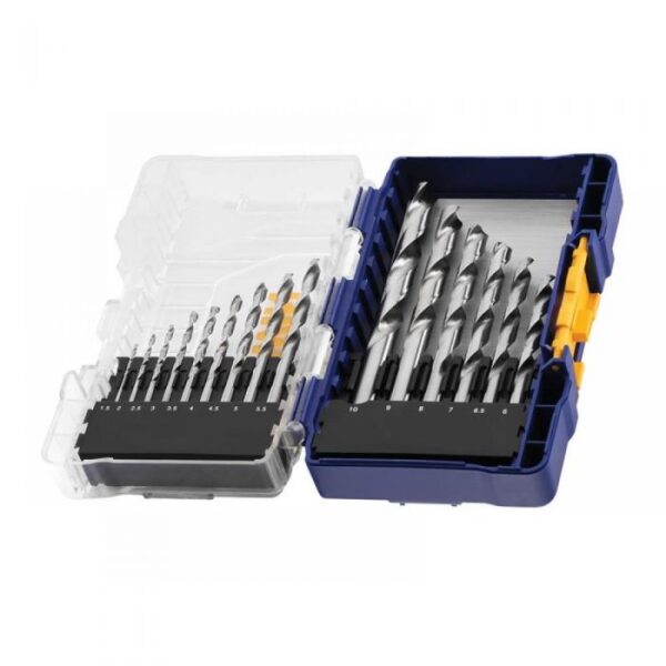 Komplet wierteł do metalu HSS PRO 1.5-10mm 15 sztuk