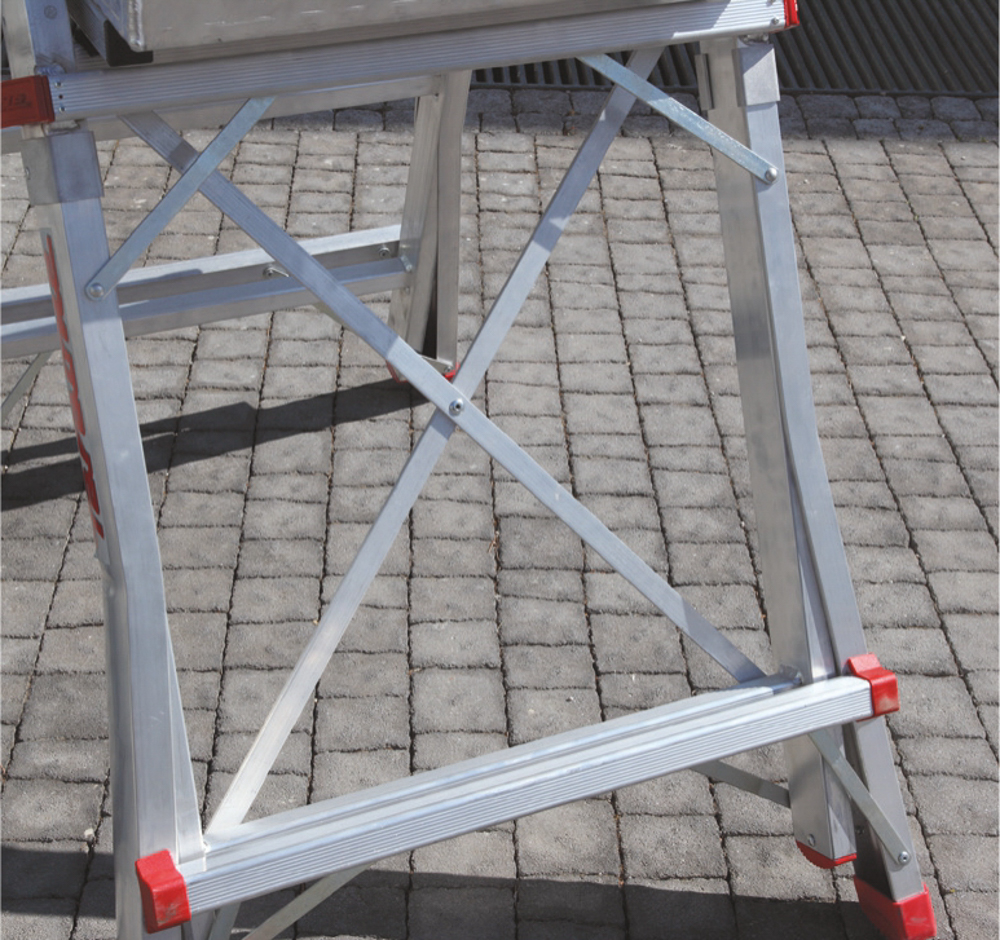 Drabina/podest roboczy PLS5 130/238cm 5 stopni