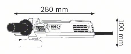 Szlifierka kątowa 125mm GWS 9-125 S 900W