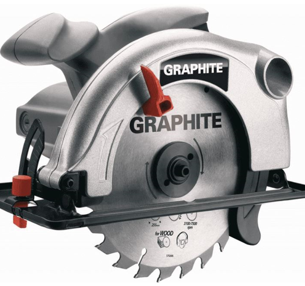 Pilarka tarczowa 1200W 185mm głębokość cięcia 65mm