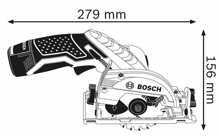 Pilarka tarczowa GKS 12 V-26 2*3.0*AH l-boxx