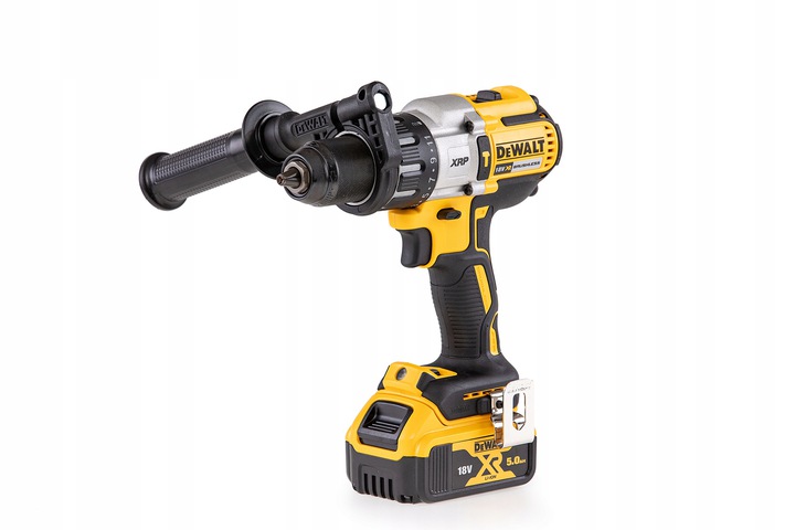 Wiertarko-wkrętarka z udarem XR XRP 18V 2*5.0AH