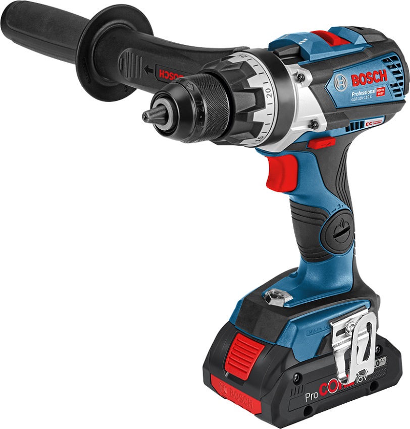Wiertarko-wkrętarka akumulatorowa GSR 18V-110 C 0*0AH l-boxx
