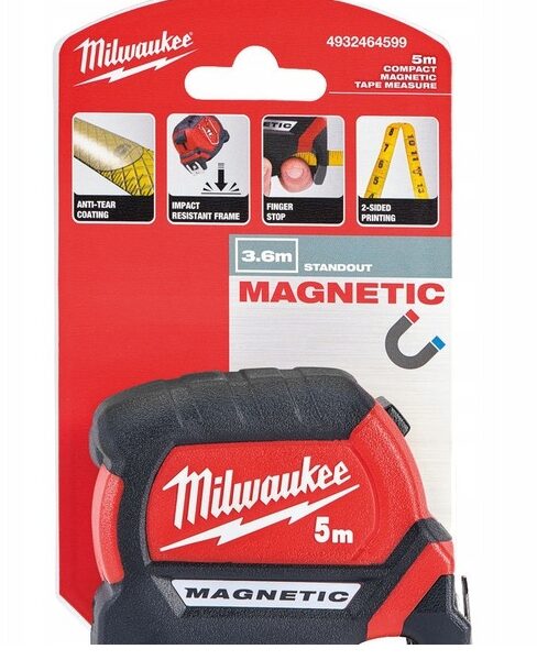Taśma miernicza premium 5 M  magnetic