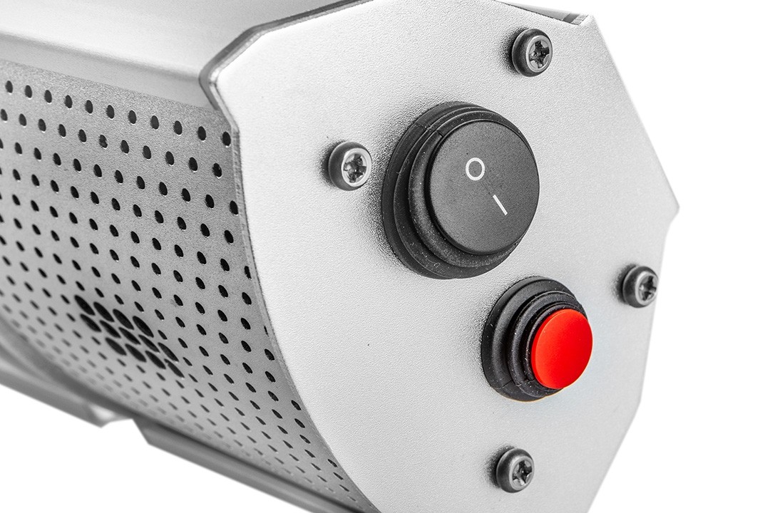 Promiennik 2000W IP65 z pilotem, regulacja mocy golden