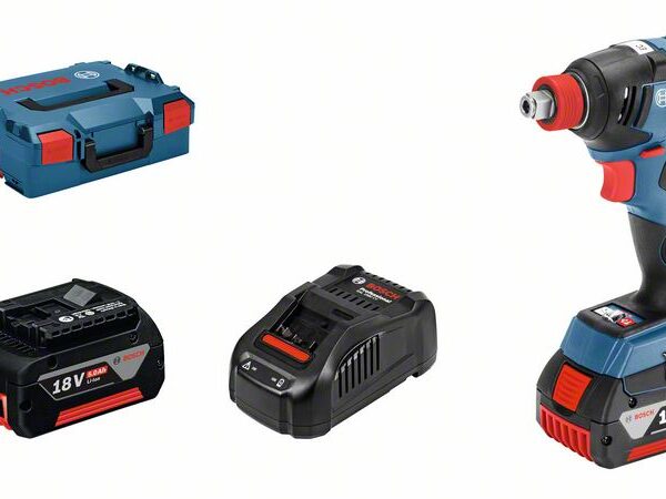 Klucz udarowy akumulatorowy GDX 18V-200 C 2*5.0AH l-boxx