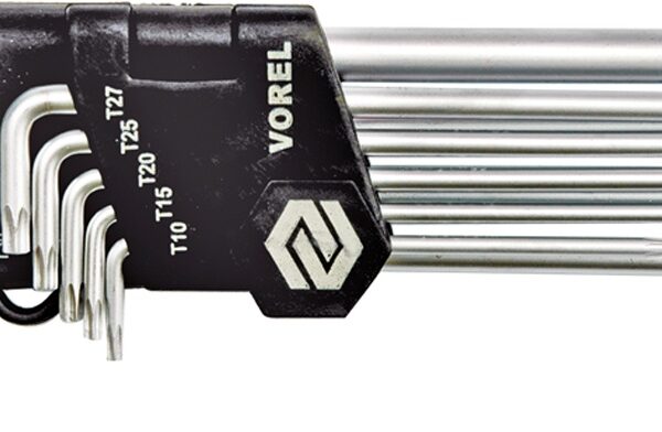 Klucze torx komplet 9 sztuk T15 - T55 CR-V