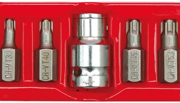 Zestaw bitów torx T25-T50 7 sztuk
