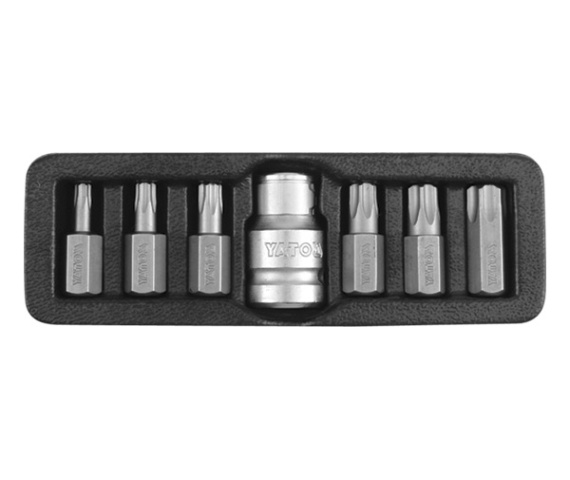 Komplet kluczy torx T25-T55 7 sztuk