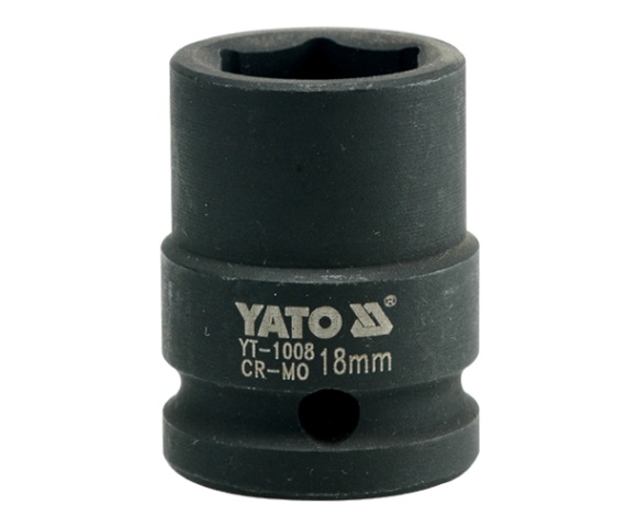 Nasadka krótka udarowa 6-KĄTNA 1/2'' 18mm