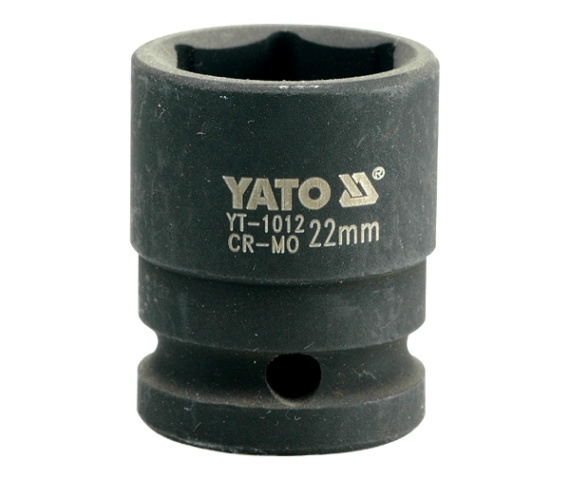 Nasadka krótka udarowa 6-KĄTNA 1/2'' 22mm