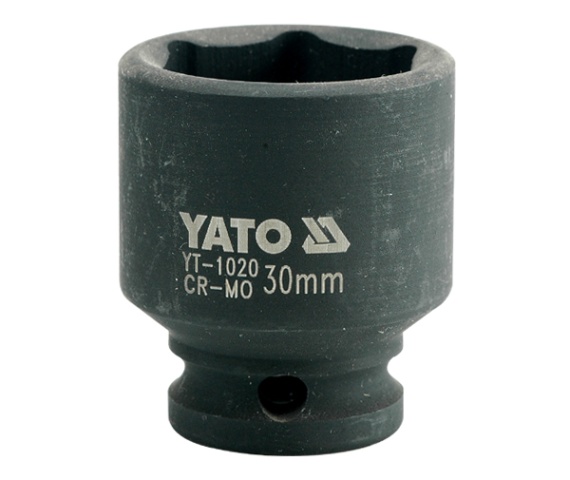 Nasadka krótka udarowa 6-KĄTNA 1/2'' 30mm