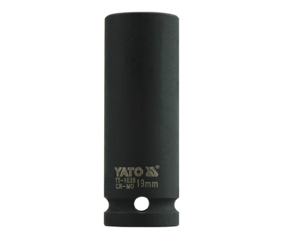 Nasadka długa udarowa 6-KĄTNA 1/2'' 19mm