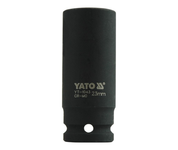 Nasadka długa udarowa 6-KĄTNA 1/2'' 23mm