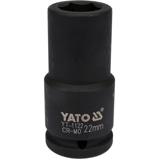Nasadka długa udarowa 6-KĄTNA 3/4'' 22mm