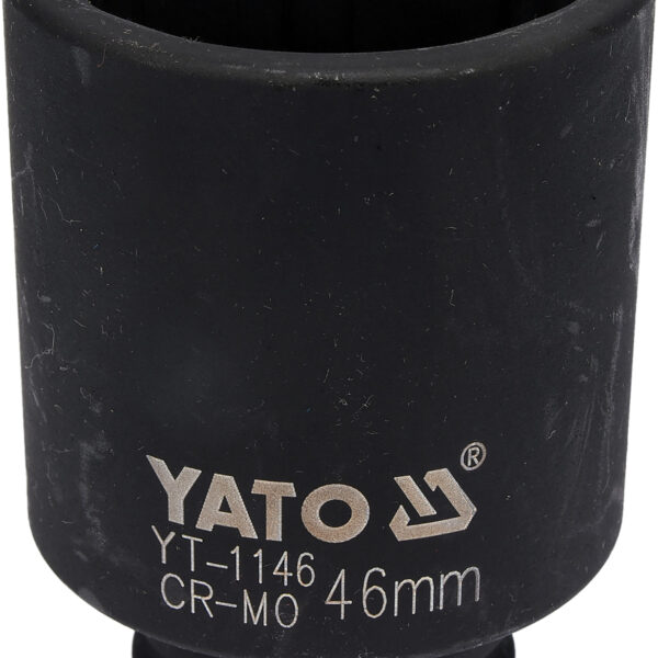 Nasadka długa udarowa 6-KĄTNA 3/4'' 46mm