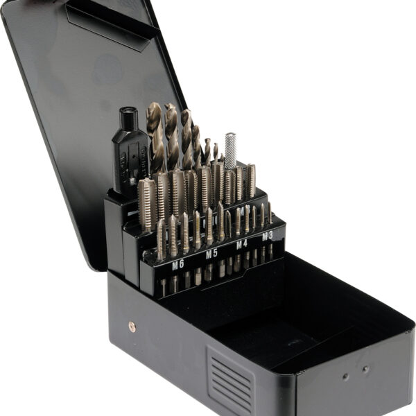 Zestaw gwintowników M3-M12 29 części