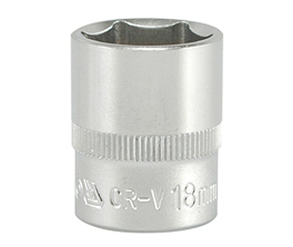Nasadka krótka 6-KĄTNA 3/8'' 18mm