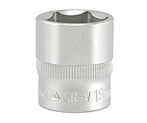 Nasadka krótka 6-KĄTNA 3/8'' 19mm
