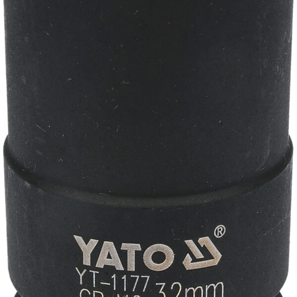 Nasadka długa udarowa 6-KĄTOWA 1'' 32mm