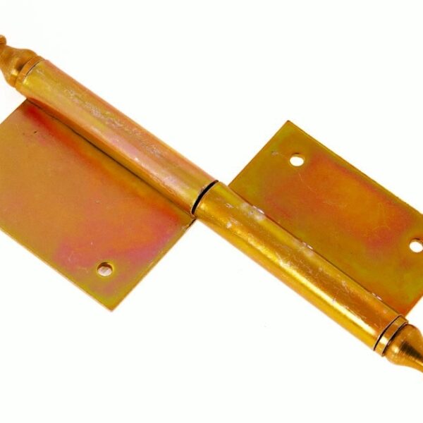 Zawias drzwiowy ocynkowany ozdobny 120mm prawy