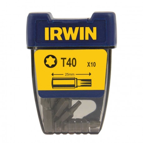 Grot, BIT, końcówka typu torx 1/4' 25mm 10 szt. T40