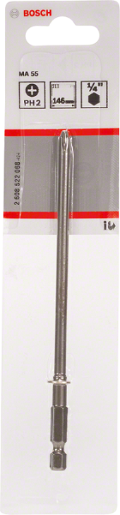 Bit,grot,końcówka extra hart PH2*146mm do MA55