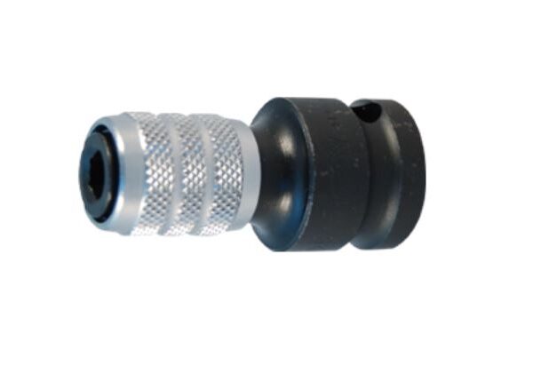 Uchwyt udarowy 1/2'' do bitów 1/4'' z szybkim zwolnieniem