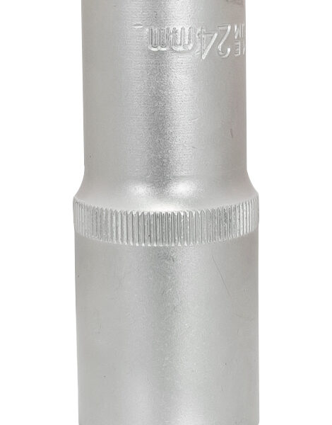 Nasadka długa 1/2'' 6-KĄTNA satin 24mm