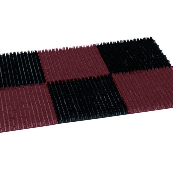 Wycieraczka trawka plastikowa 6-CZĘŚCIOWA 36*55cm black/brow