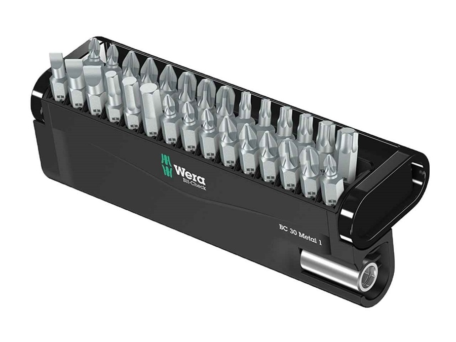 Zestaw bitów 30 szt. pozidriv / phillips torx