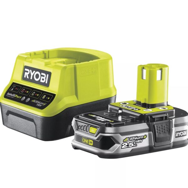 Akumulator li-ion 2.5AH 18V + ładowarka ONE+ RC18120-125