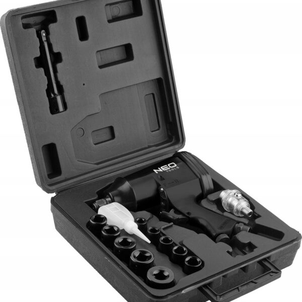 Pneumatyczny klucz udarowy 1/2'' 320NM + nasadki