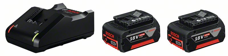 Zestaw startowy 18V 2*4,0AH + ładowarka