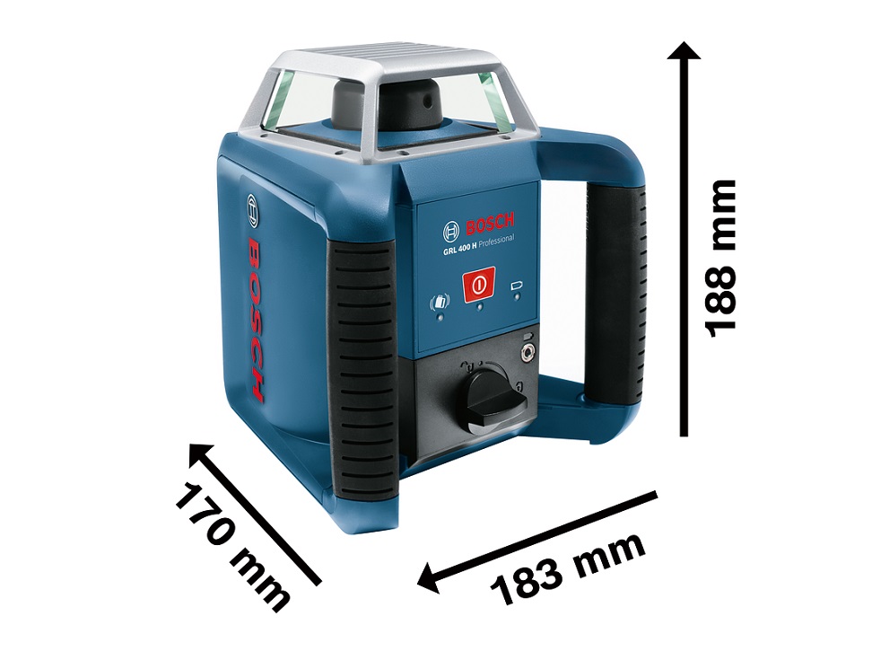 Laser rotacyjny GRL400H + LR1