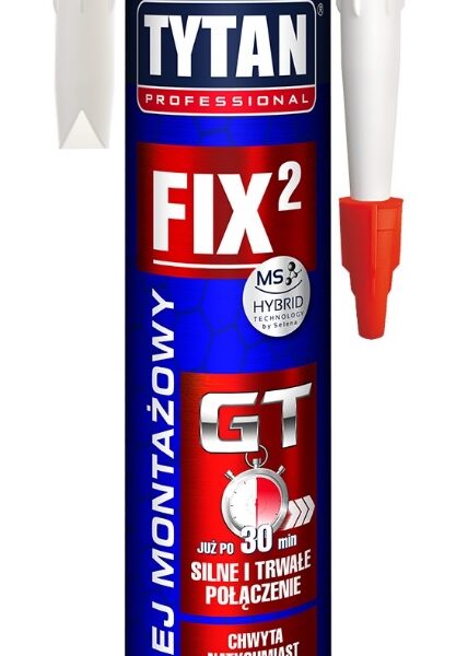 Klej montażowy FIX2 GT 290ml biały